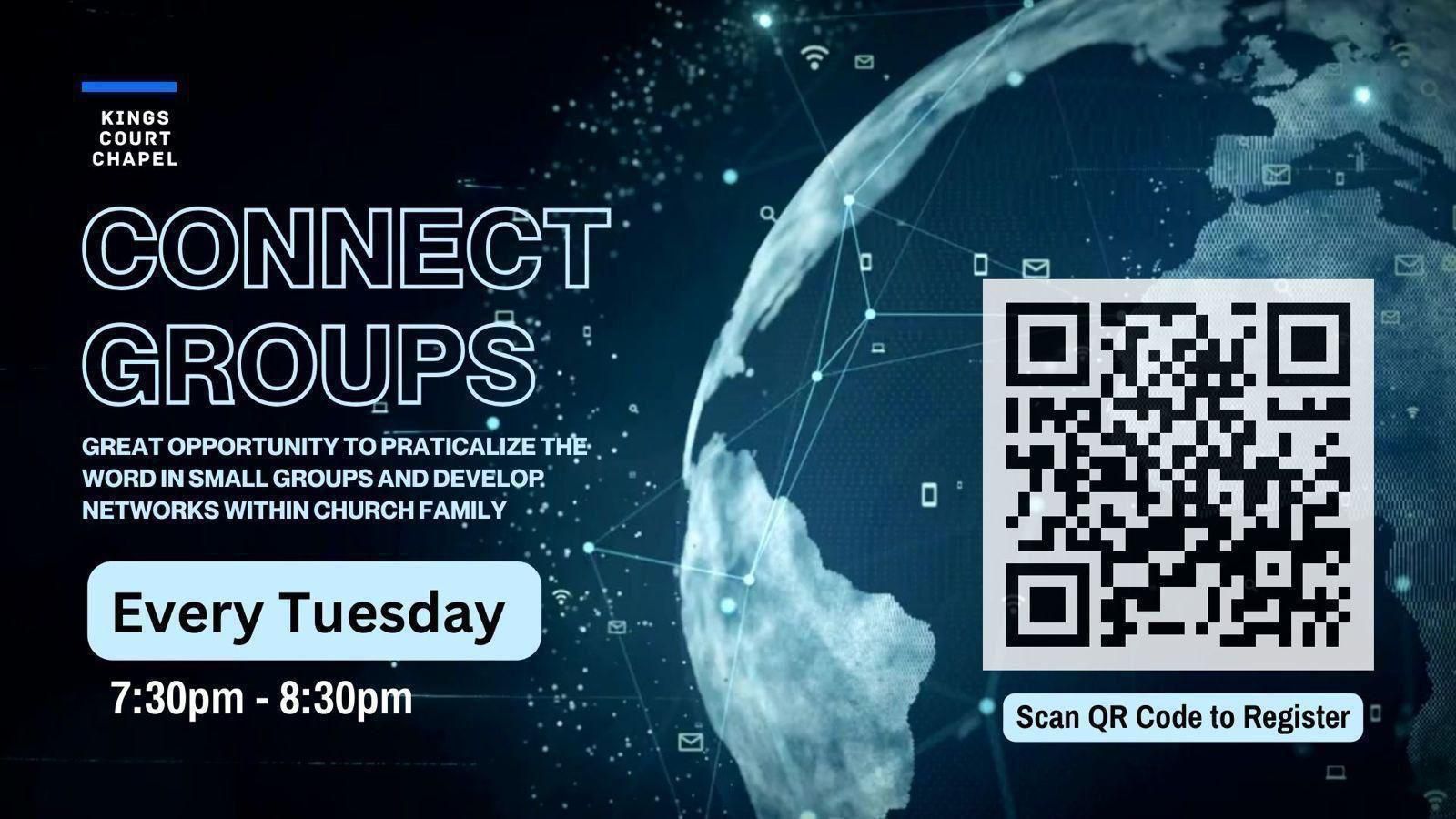 Connect Group Meeting flyer