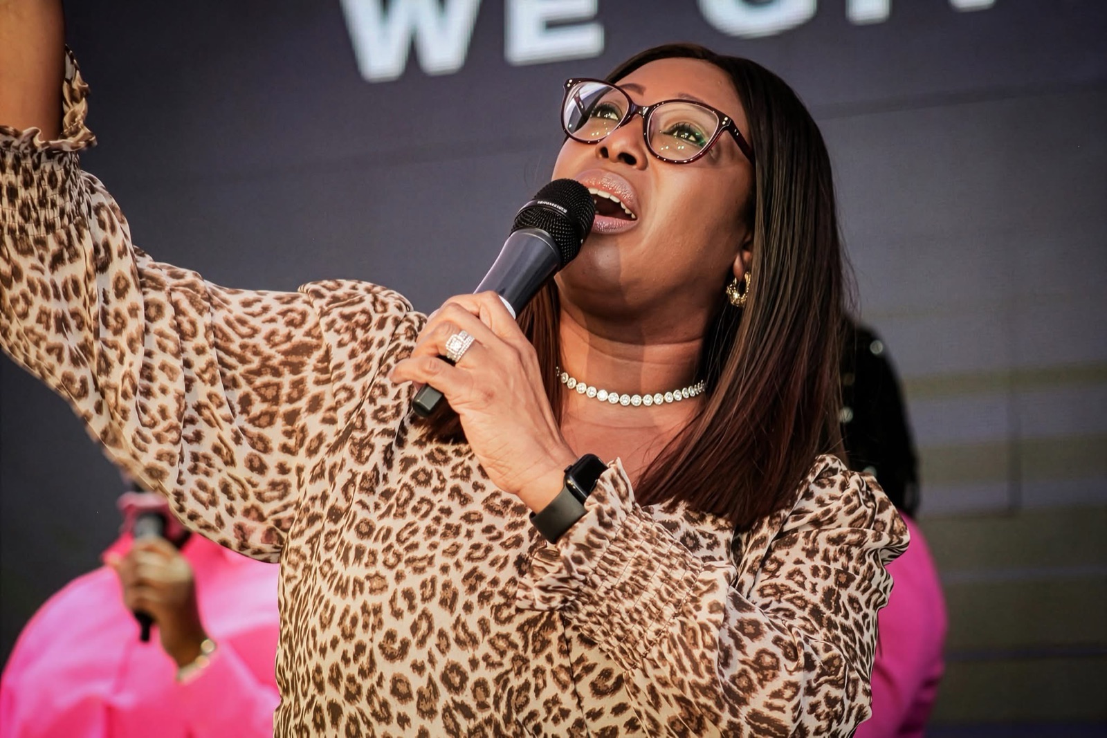Kings Court Chapel congregation worshipping on a Sunday morning